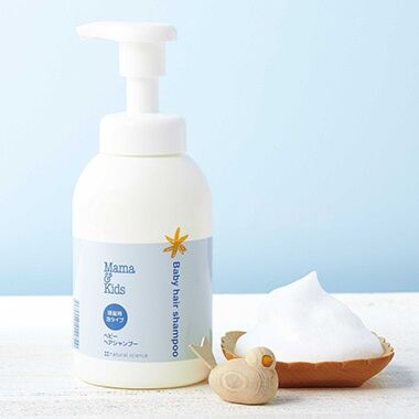 日本Mama & Kids 嬰兒泡沫洗髮液370ml