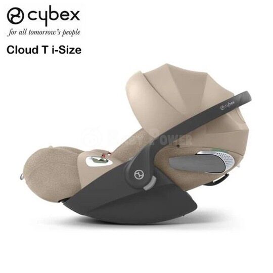 Cybex - Cloud T i-Size Plus 汽車座椅(沙米色) (預訂3-5天)